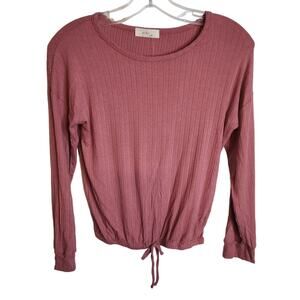 Pinc Girls Lightweight Tie Front Top, Size 14, NWT